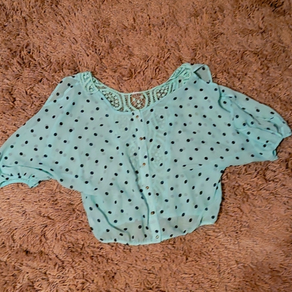 Small sheer blouse